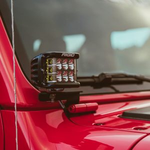 JEEP Wrangler JL Крепление для 2х фар D серии на петли лобового стекла