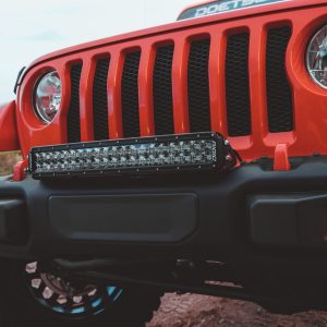 JEEP Wrangler JL Крепление на передний бампер для фар 20″ RDS и Radiance Curved серий