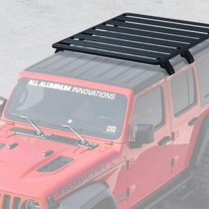 БАГАЖНИК АЛЮМИНИЕВЫЙ (ПЛАТФОРМА С КРЕПЛЕНИЕМ) RIVAL 1715х1430 ДЛЯ JEEP WRANGLER JL